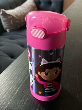 Thermos Pink and Purple Kids Character Insulated Drink Bottle